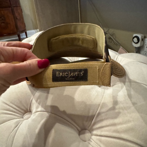 Eric Javits Leopard and Tan Visor - Picture 2 of 6